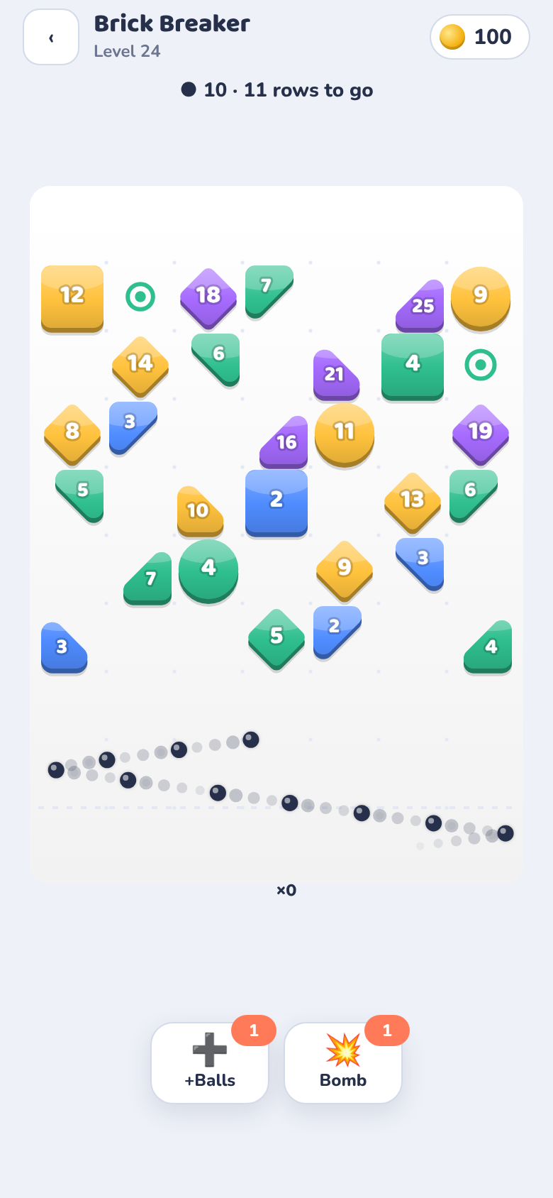 Brickburst – Brick Breaker gameplay screenshot
